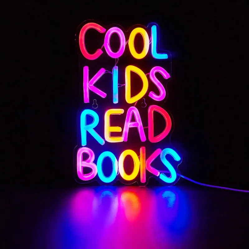 LED Neon Kids Reading Lamp - USB Night Light 1