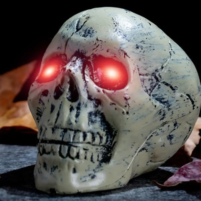 Halloween LED Glowing Eyes Timer Light 4