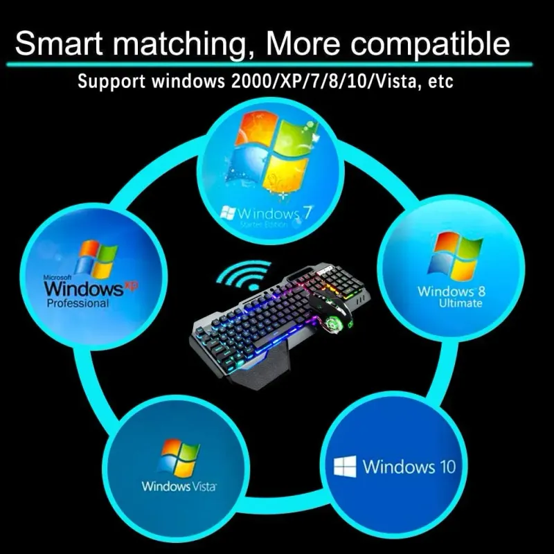 K680 Wireless Gaming Keyboard & Mouse Combo 7