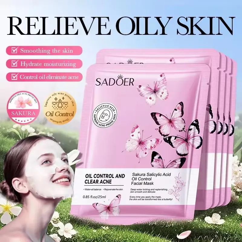 SADOER Sakura Salicylic Acid Face Mask 1
