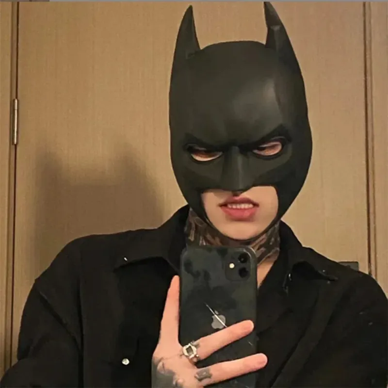 Bat Mask Latex Cosplay Headgear 3