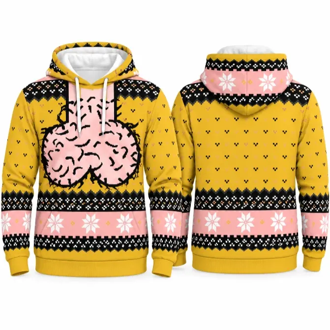 Christmas Ugly Hoodie Sweatshirt Unisex 5