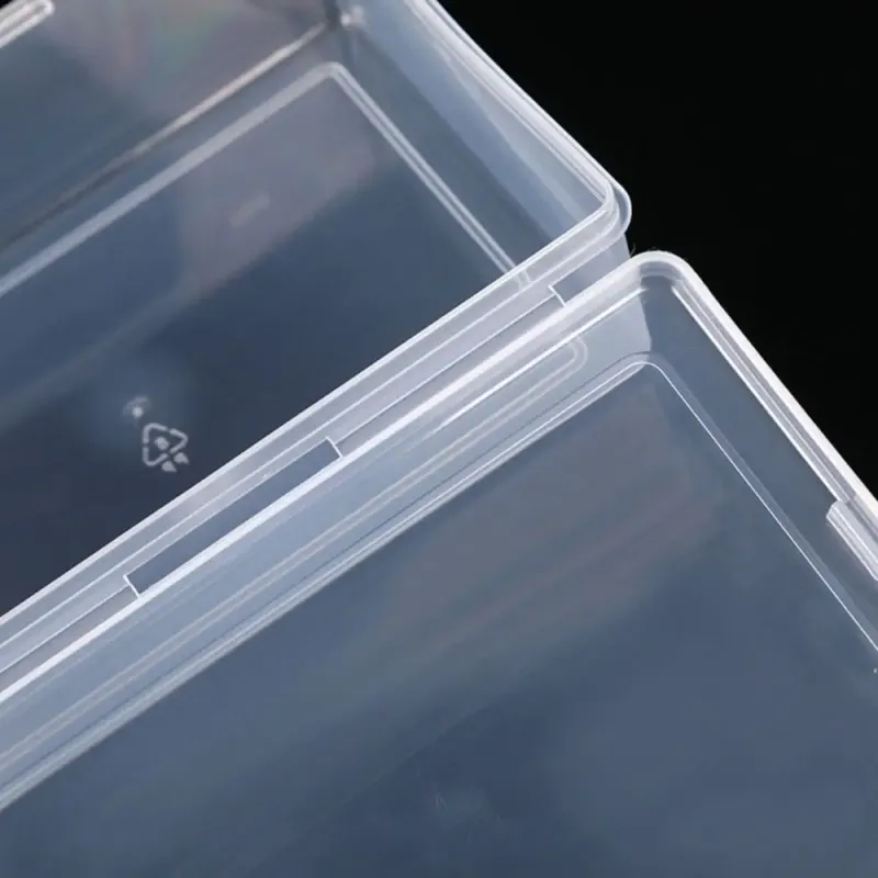Transparent Square Storage Organizer Box 5
