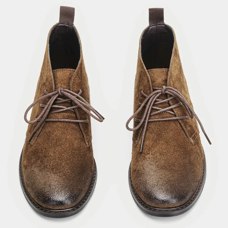 Retro Leather Ankle Boots 2026 2