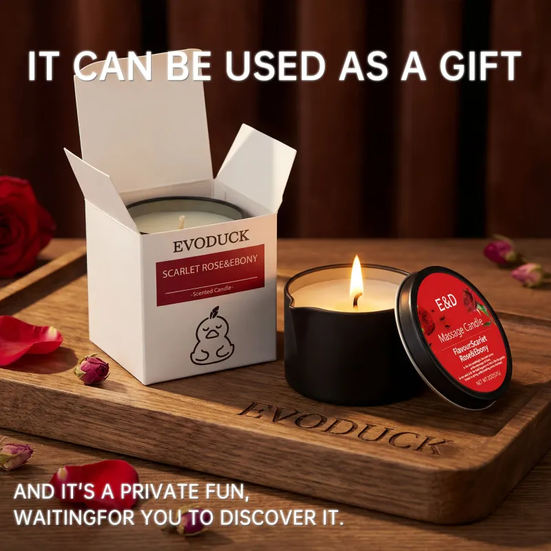 Luxury Aromatherapy Massage Oil Candle 5