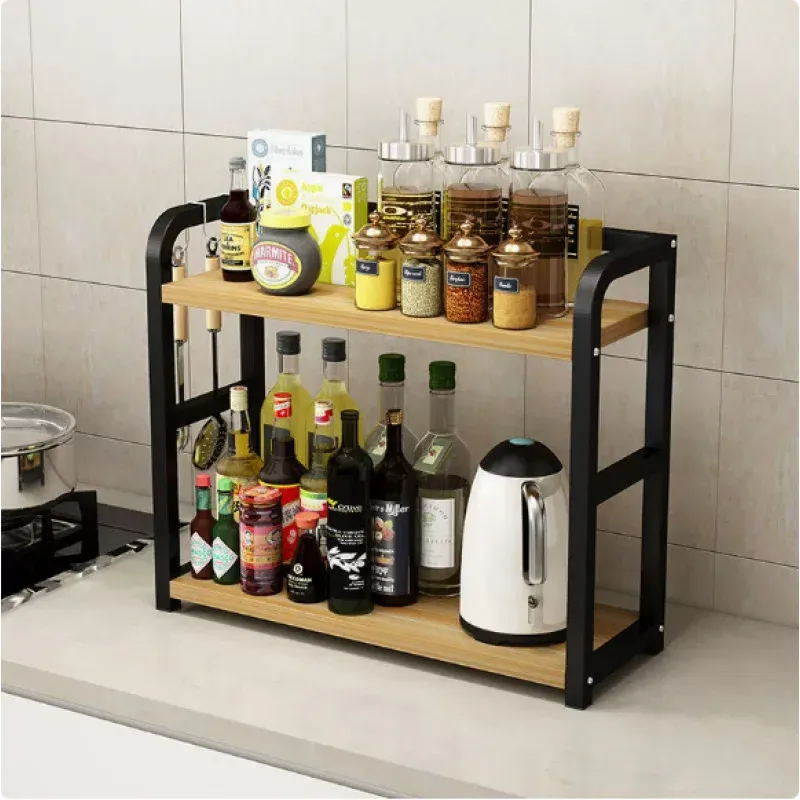 2-Tier Metal Kitchen Shelf Organizer 4
