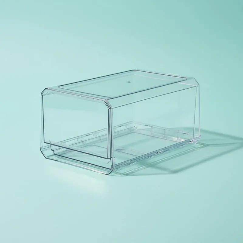Large Clear Fridge Organizer Bin 4