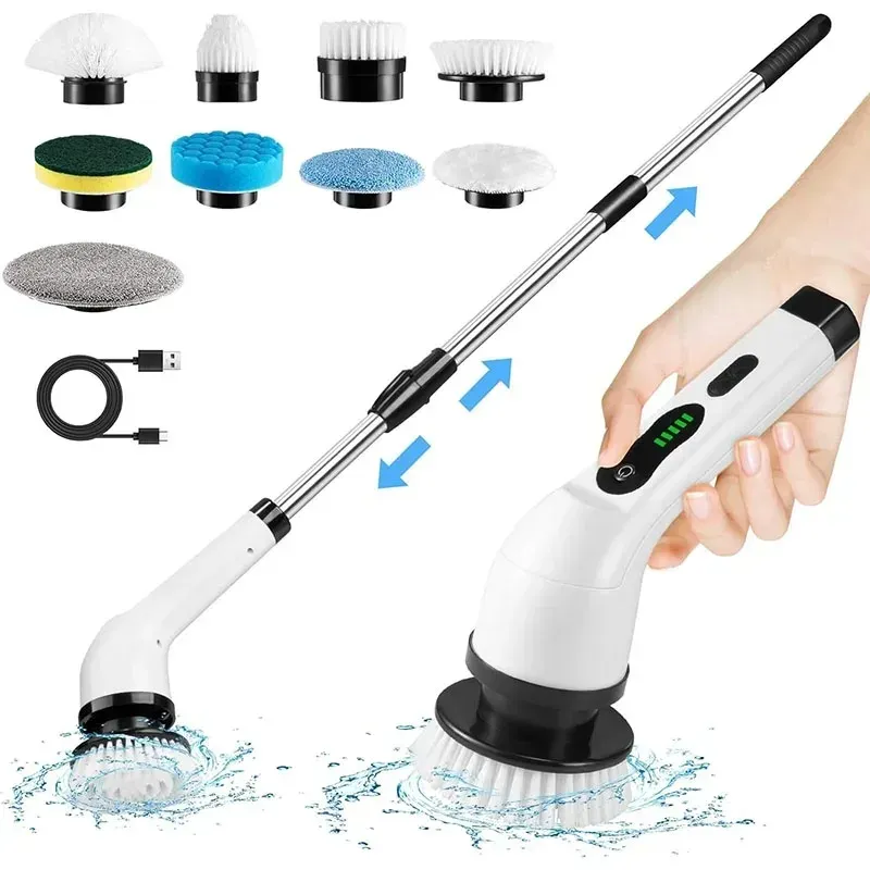 Multipurpose Power Spin Scrubber 1