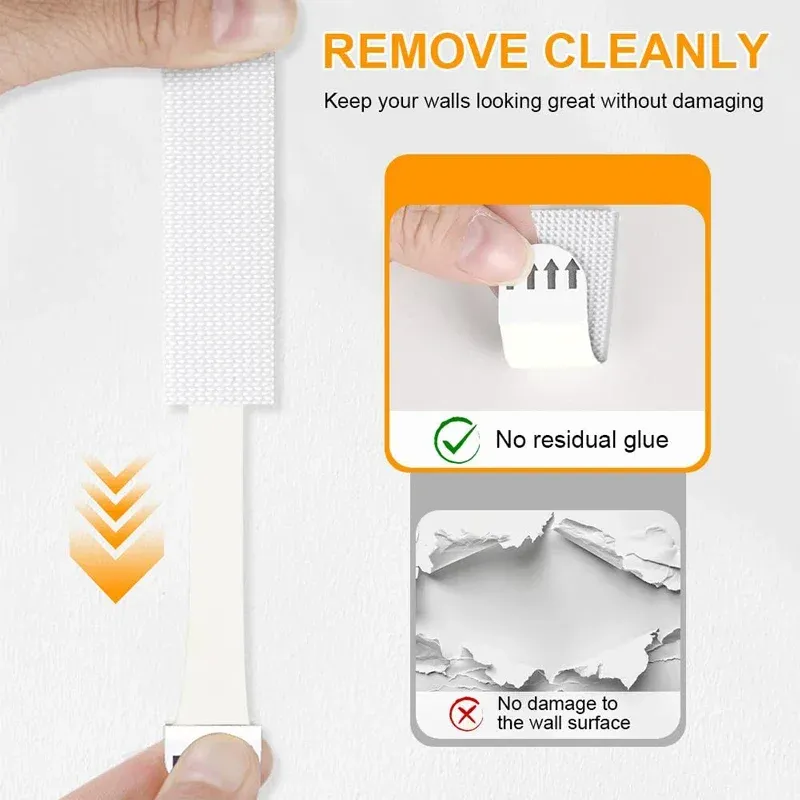 48-Pair Heavy Duty Picture Hanging Strips 5