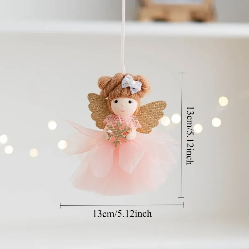 Christmas Angel Hairpin Ornaments Set 2