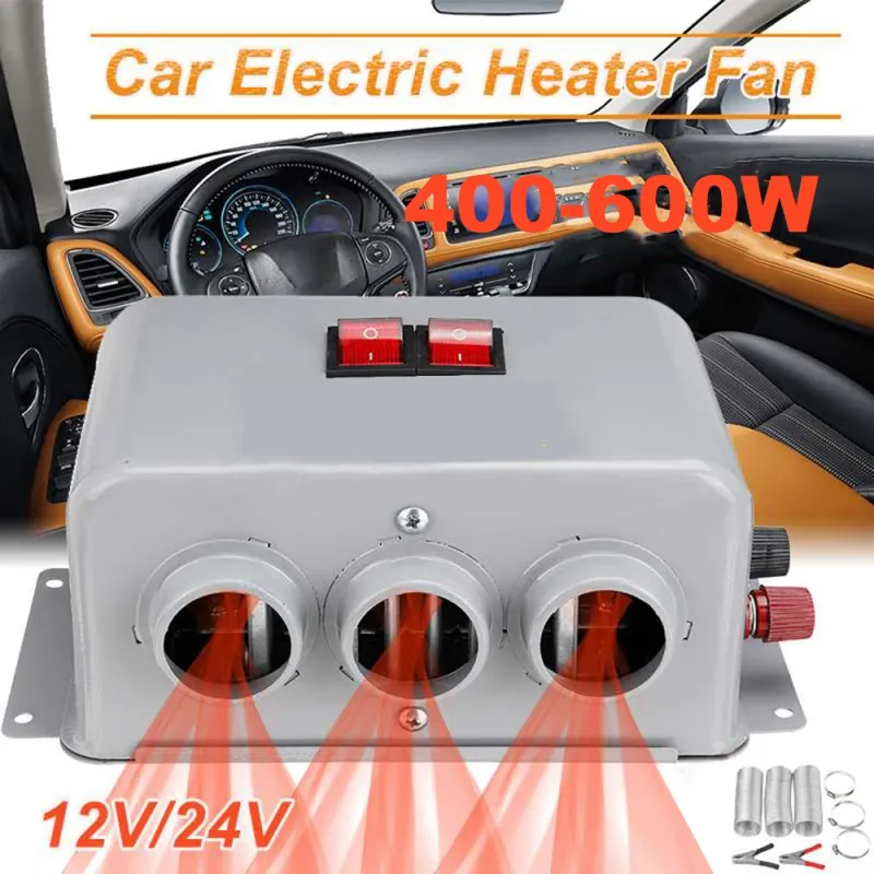 Portable 12V/24V Car Fan Heater Defroster 1