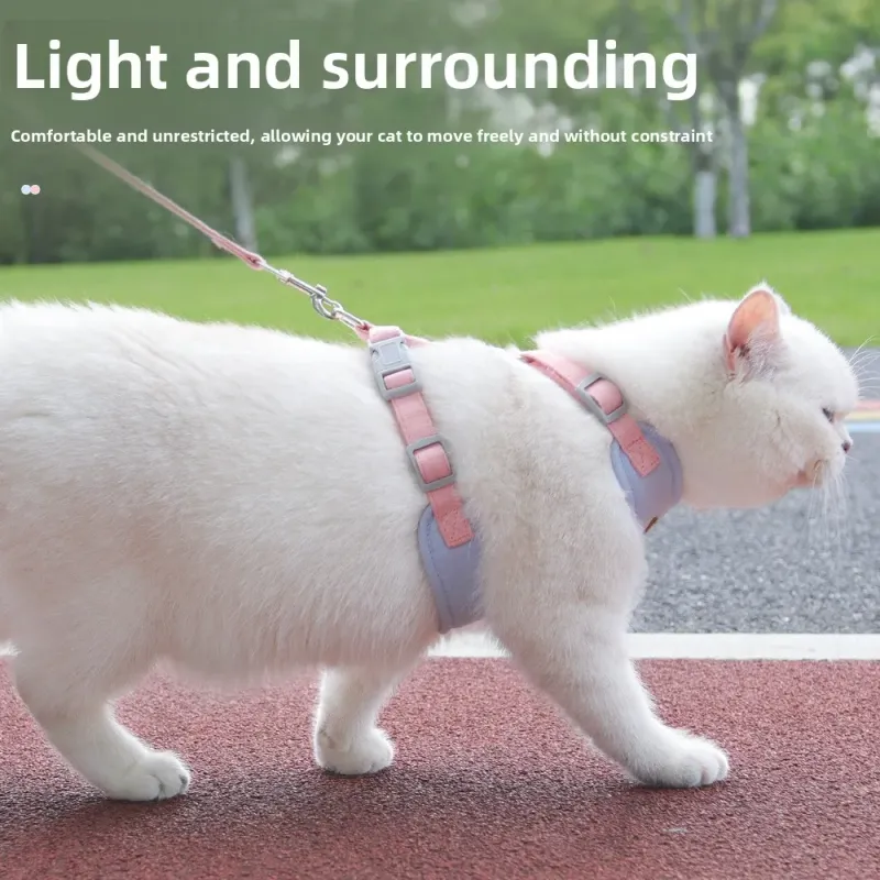Escape Proof Cat Harness with Leash 3