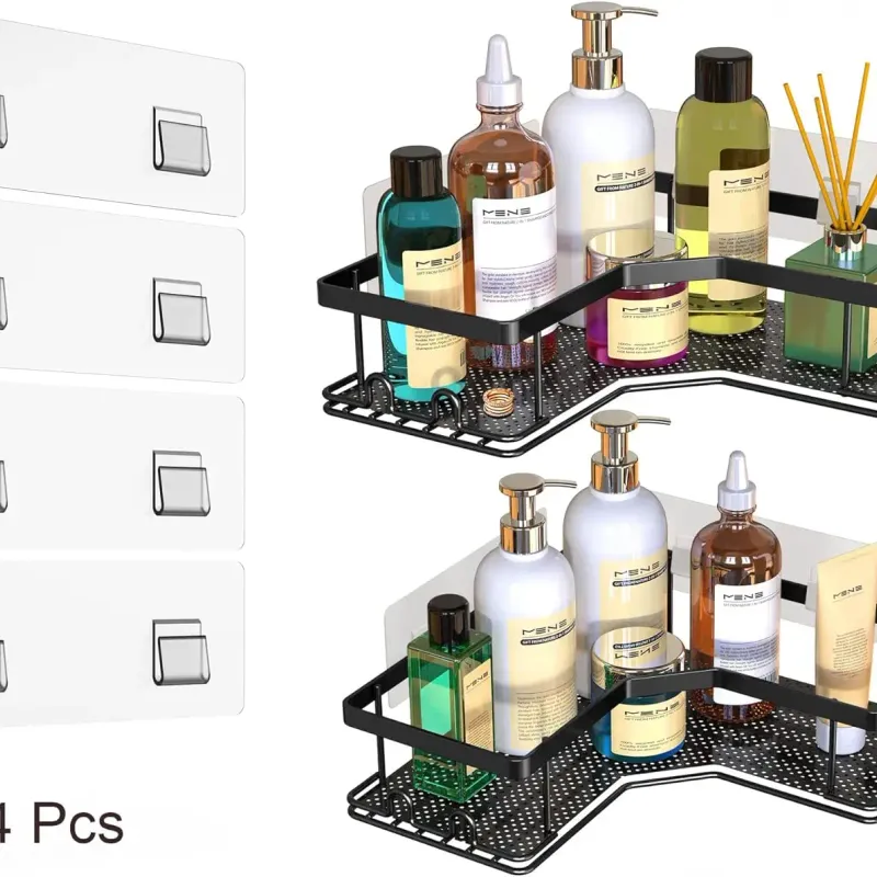 Adhesive Shower Caddy Shelf Stickers 4