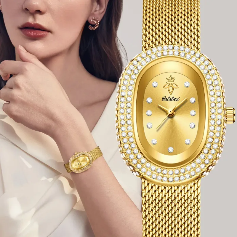 Minimalist Oval Dial Ladies' Watch 3