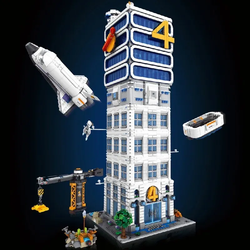 Four Heroes Tower Building Set (6135PCS) 5