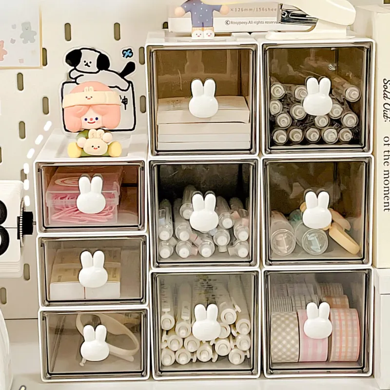 Acrylic Desktop Organizer Drawer Box 2