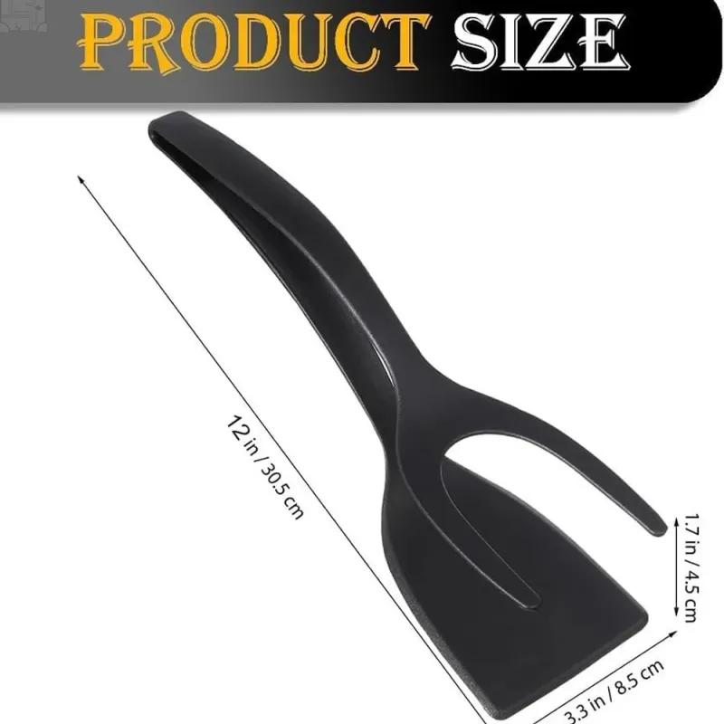 2-in-1 Flip Spatula Tongs Tool 2