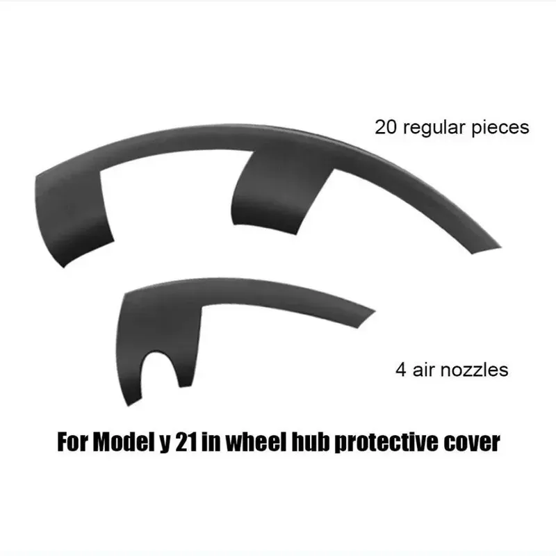 Tesla Model Y 21" Uberturbine Wheel Protectors 2