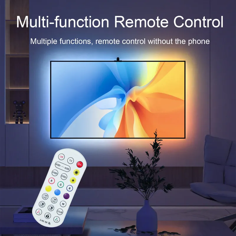 Smart TV Backlight Strip with Camera 2