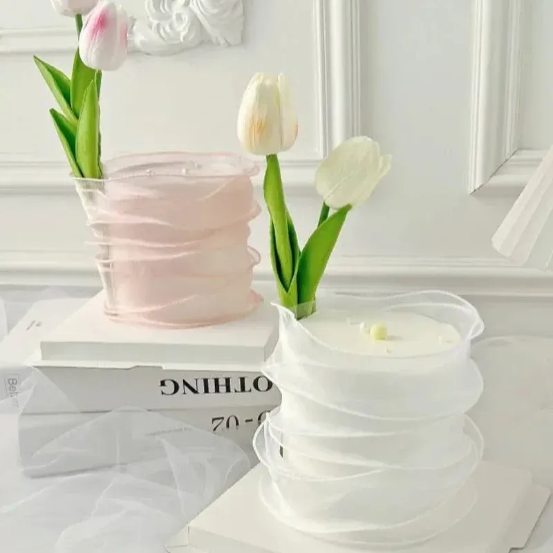 Chiffon Silk Ribbon Rolls - 10 Yards 2