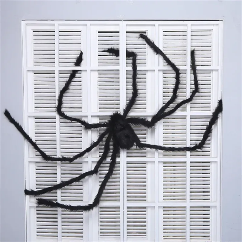 Giant Halloween Spider with Web 6
