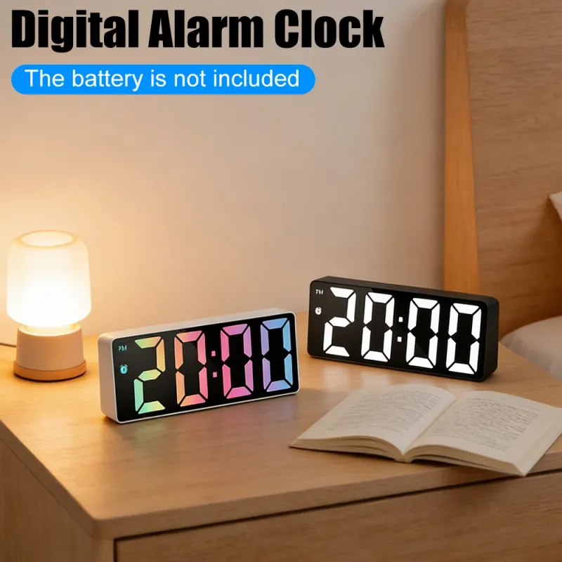 LED Digital Alarm Clock with Temperature 1