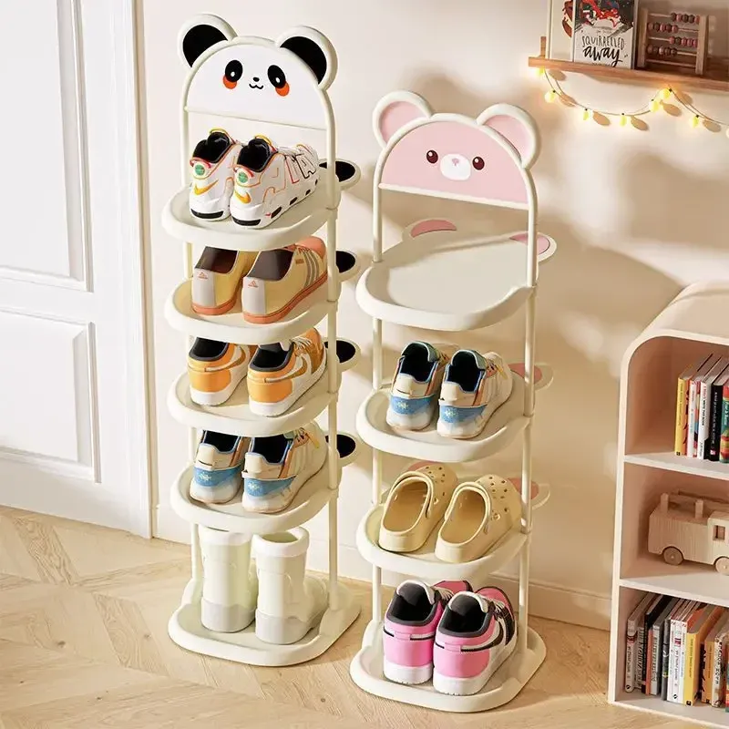Wall-Mounted Kids Shoe Rack 1