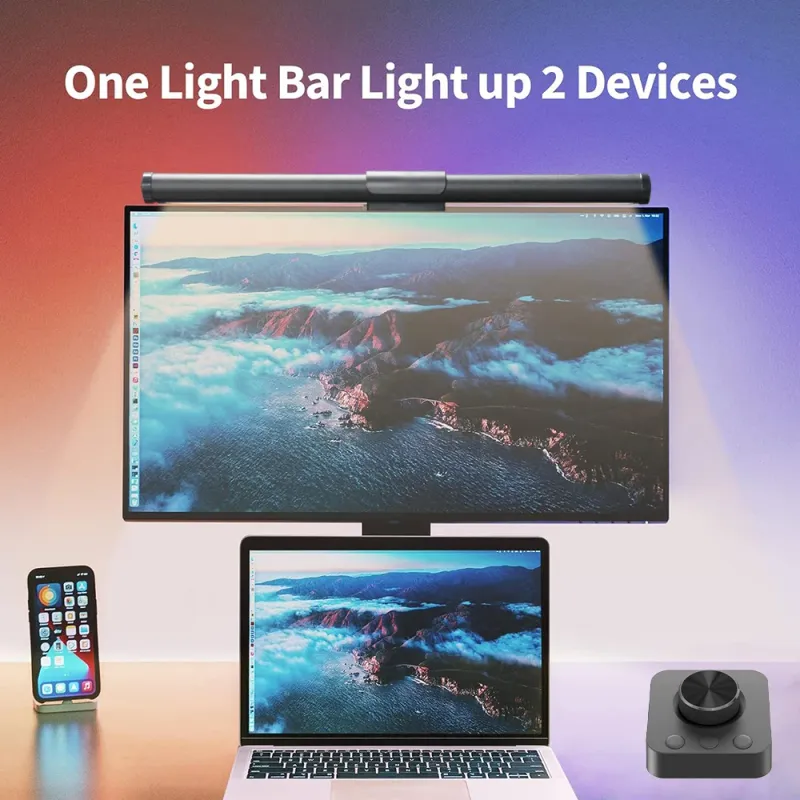 LED Monitor Light Bar with Remote 3