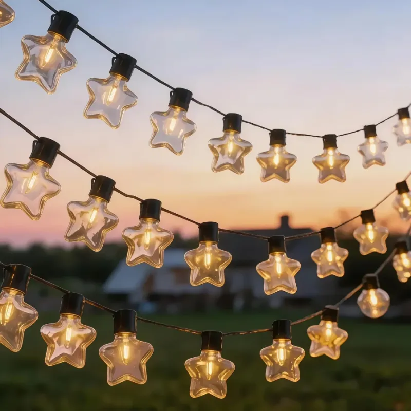 Solar LED String Lights - 8 Modes 4