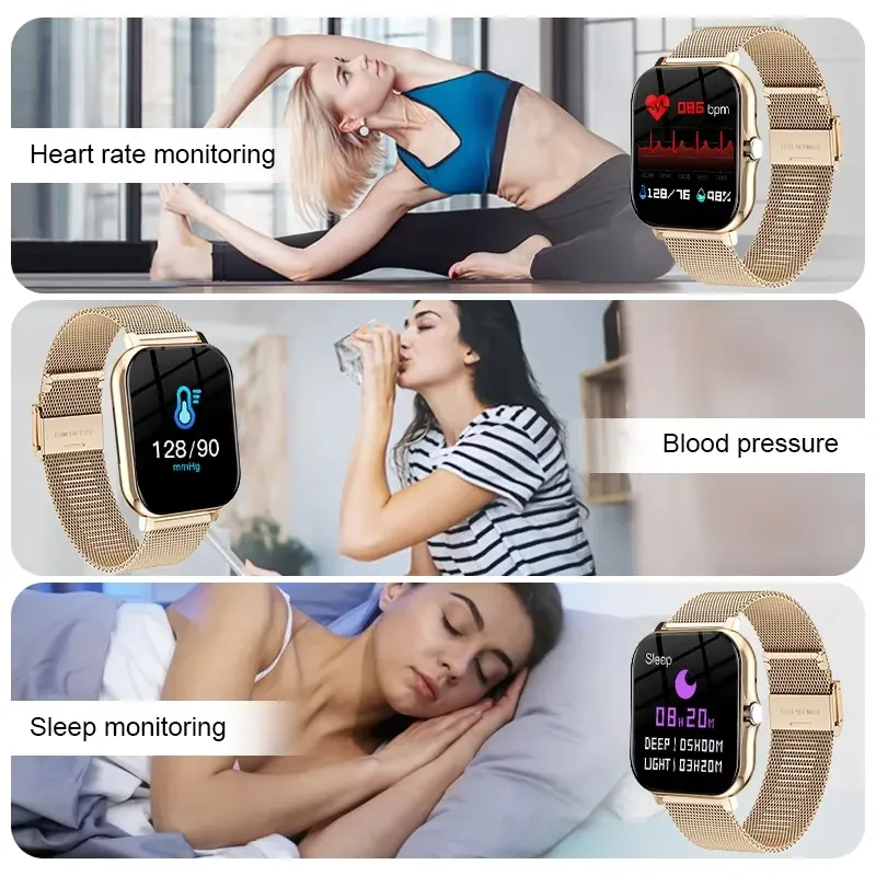 KESHUYOU 2.01" HD Smart Watch with Call & Sport Modes 4