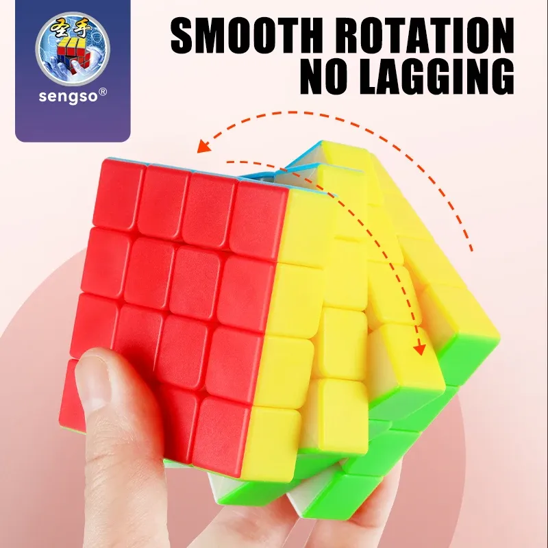 SENGSO Speed Cube Puzzle Set 4