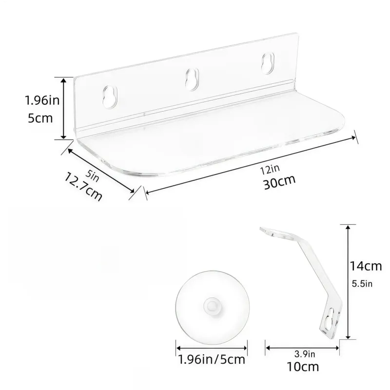 Suction Cup Window Plant Shelf 6