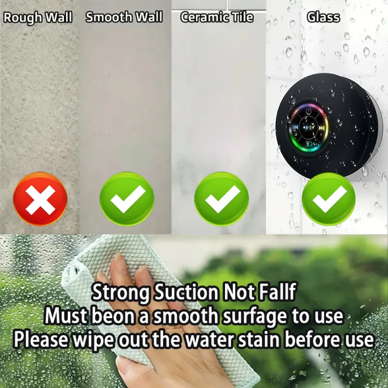 Портативная Bluetooth мини LED-колонка 4