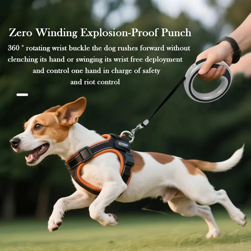 Heavy-Duty Retractable Dog Lead 5