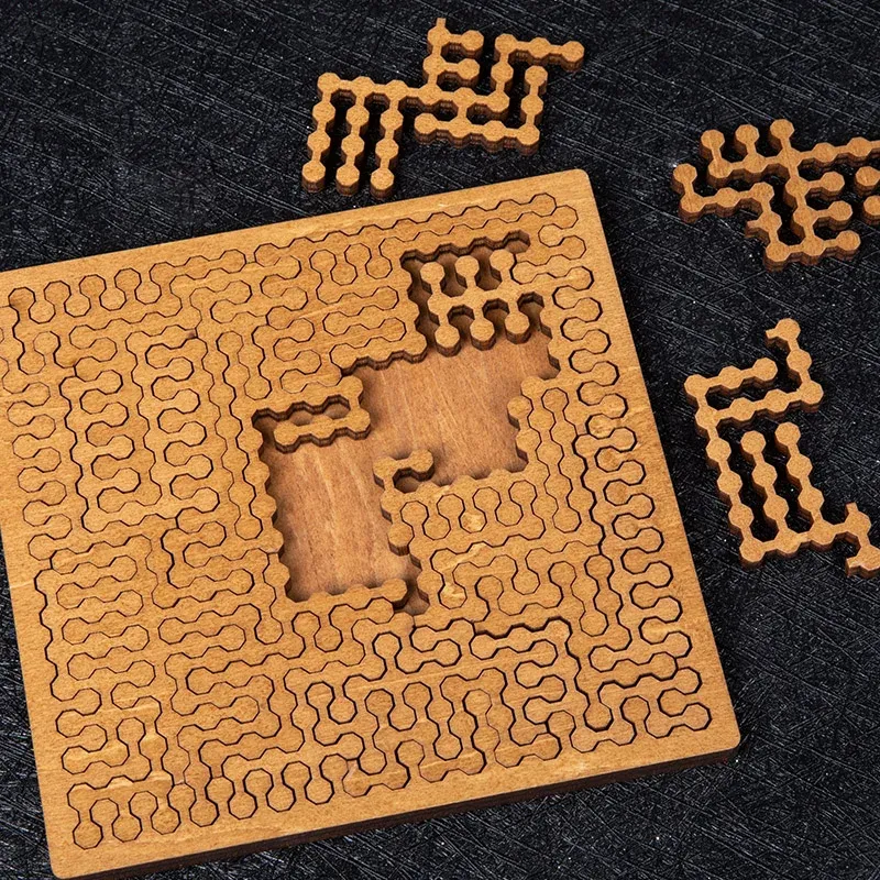 Impossible Wooden IQ Puzzle Game 4