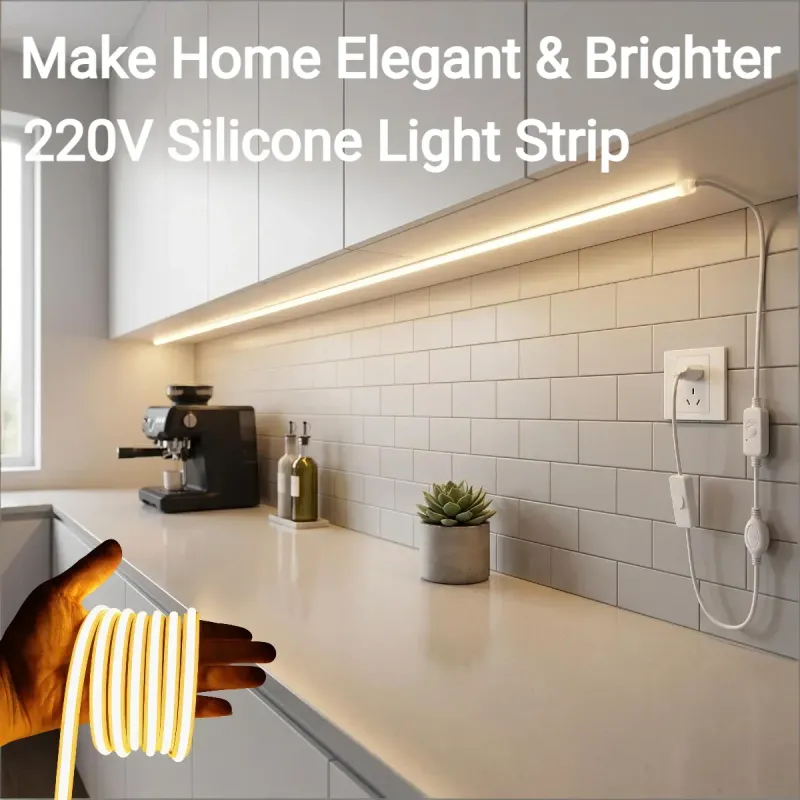 COB LED Strip 220V Neon Rope Light 1