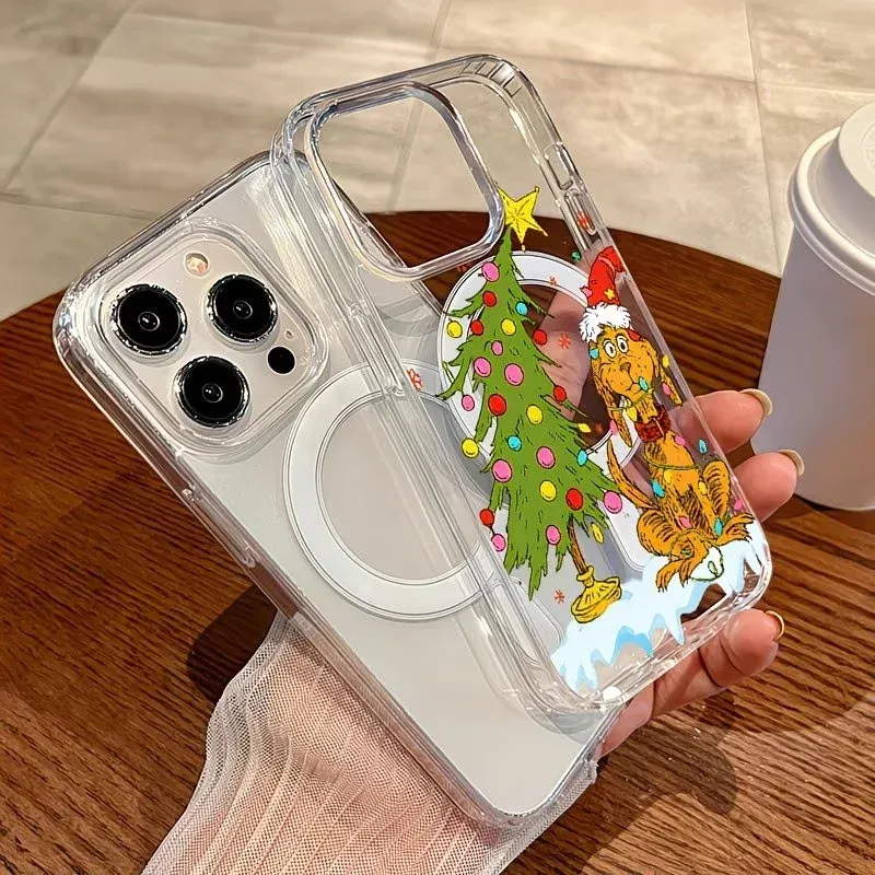 Puppy Christmas iPhone MagSafe Case 5