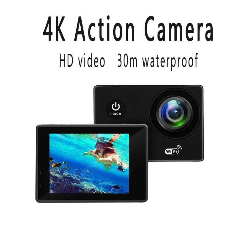 4K Action Camera with WiFi & Waterproof Case 5
