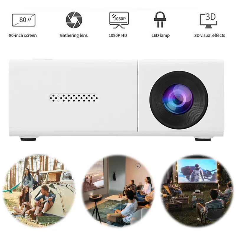 1080P Portable Pico Video Projector 5