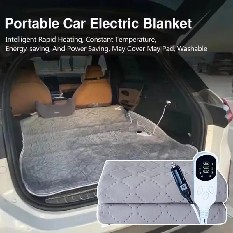 12V Portable Heated Car Blanket 3