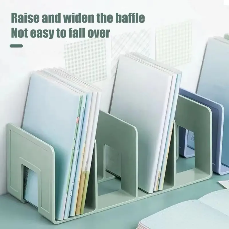 Desk Organizer Set with Bookends & File Sorter 2
