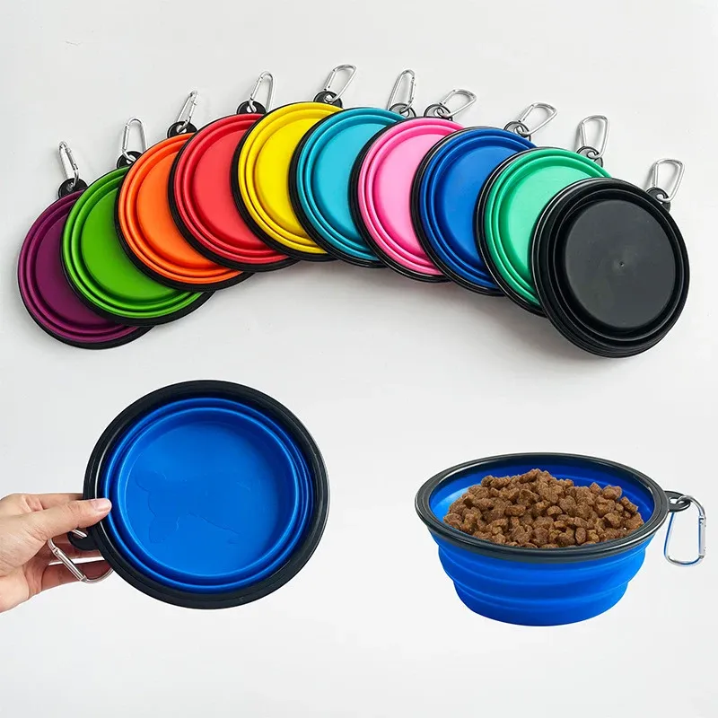 Collapsible Silicone Pet Travel Bowl 4