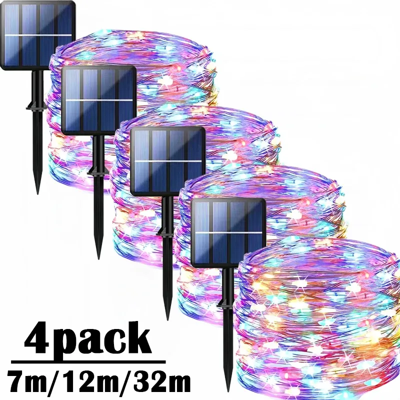 Solar Powered Fairy Lights - Outdoor Waterproof 1