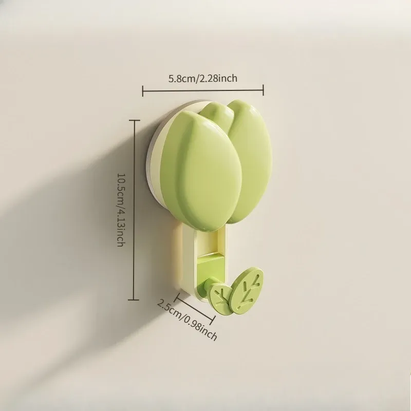 Tulip Suction Cup Towel Rack 3