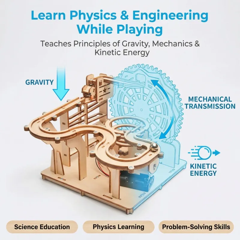 DIY Track Ball Science Kit 6