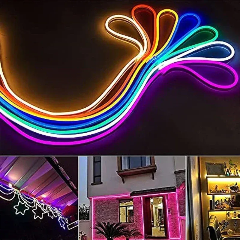 Battery Powered Neon LED Strip Lights 6