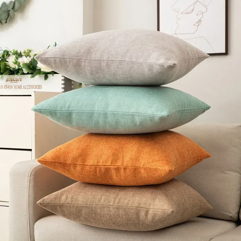 Chenille Fall Throw Pillow Cover 2