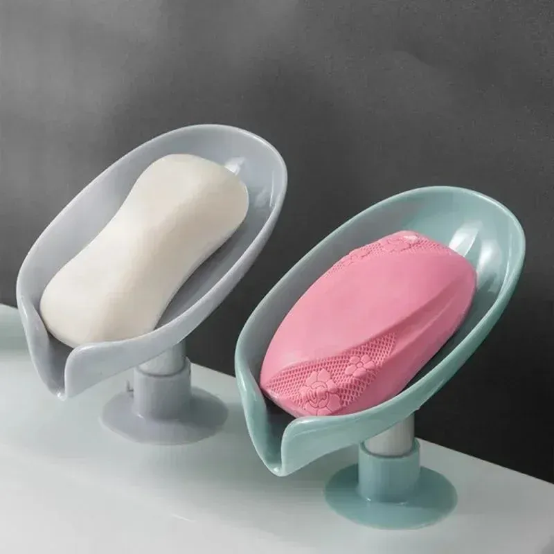 Leaf Shape Suction Cup Soap Holder 1