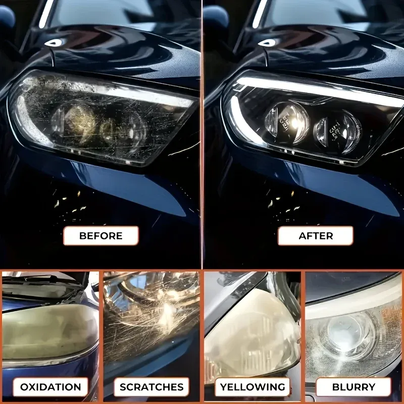 Headlight Restoration & Polishing Kit 3