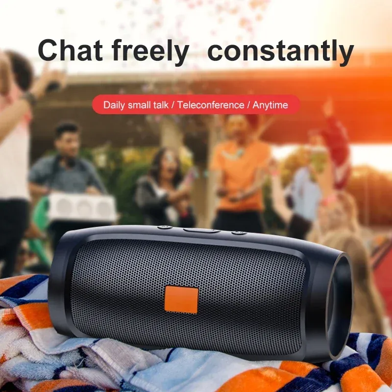 Портативная Bluetooth стерео-колонка с FM 4